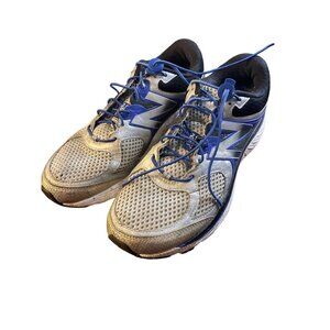 New Balance Men's Silver Blue 740v3 Abzorb Running Shoes Sz 9